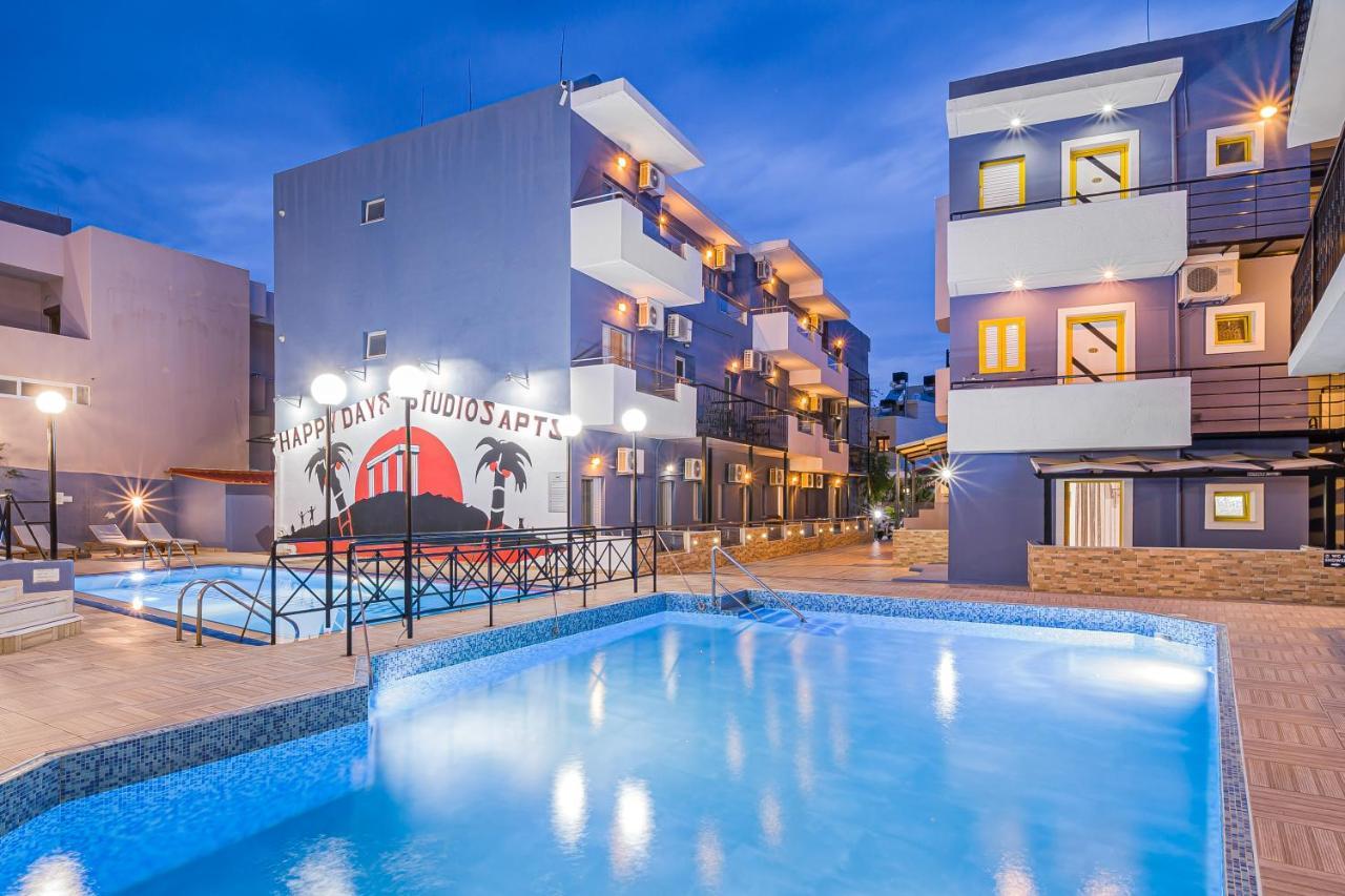 Happy Days Aparthotel Malia Exterior foto