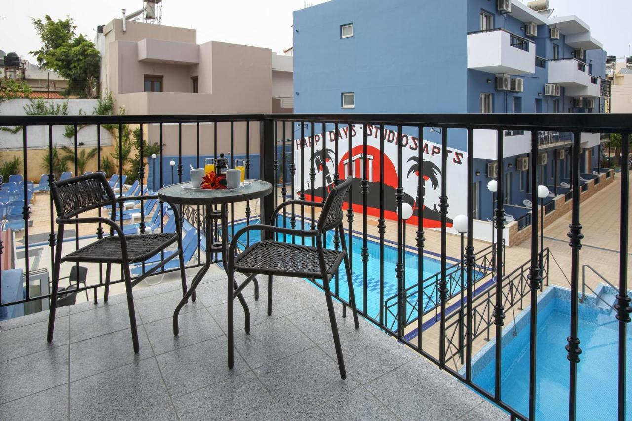 Happy Days Aparthotel Malia Exterior foto
